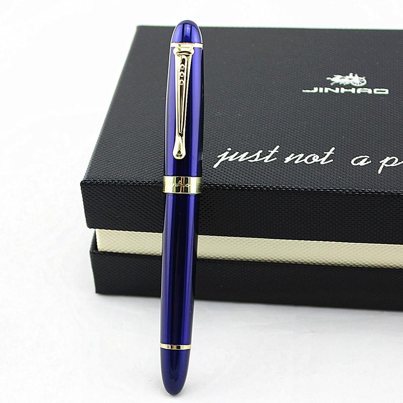 Jinhao X450 Глянцевый Черный 18Kgp 0.7Mm Широкое Перо Перьевая Ручка Jinhao 450 Люкс Бизнес Пурпурный Винный Зеленый Золотой 21 Цвет Выбрать