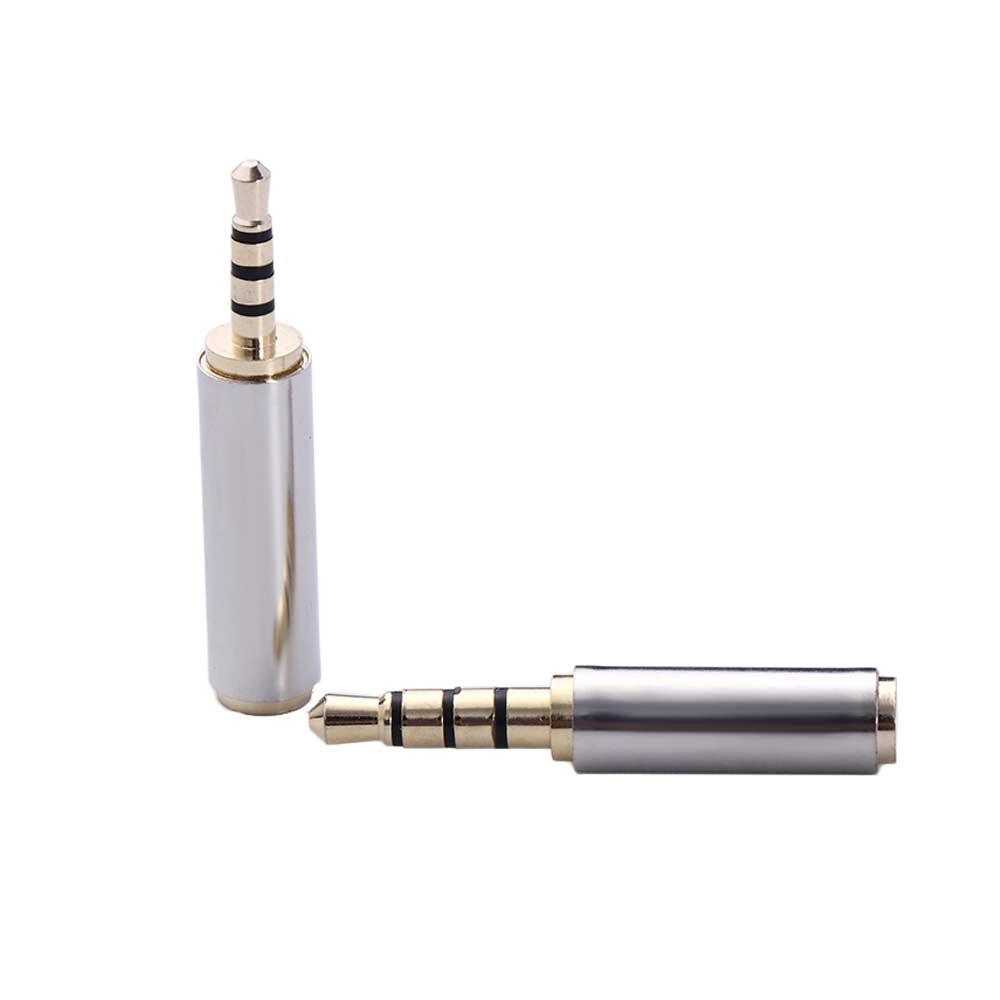 to 2.5mm Converter 2.5 mm to 3.5 mm Audio Connector Audio Plug Earphone Amplifier Audio Adapter