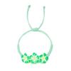 Colorful Flower Bracelet Rhinestone Egg Flower Bangle  Jewelry Gifts