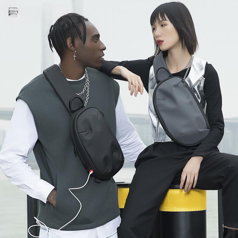 Новая противоугонная многофункциональная сумка через плечо, наплечные сумки-мессенджеры, мужская водонепроницаемая сумка на грудь для коротких поездок для мужчин