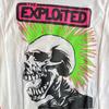 Коллекция The Exploited Band Хлопковая футболка с коротким рукавом Белая S-5XL Мужская футболка Унисекс футболка