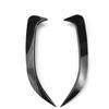 Gloss Black Rear Bumper Fins Side Fender Canard Splitter for Benz C Class W205 C180 C200 C300 C63 AMG Coupe/Sedan 2015-2021