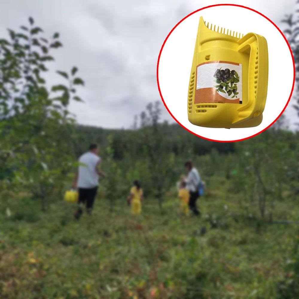 Пластиковый сборщик ягод, вишни, грабли, садовая расческа, садовый инструмент, инструмент для сбора черники, корзина с фруктами