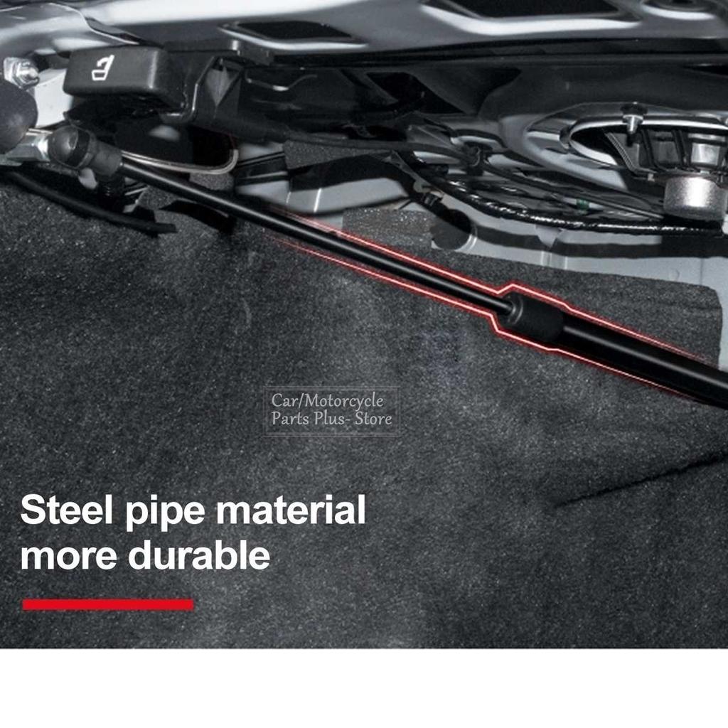 Black 2pcs Automatic Rising Gas Struts Shock Lift Supports Struts Front Fit For Honda Civic Sedan 4-Doors 2016-2020