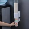 Диспенсер для воды Держатель для бумажных стаканчиков Одноразовый бумажный стаканчик Пластиковый диспенсер для стаканчиков Автоматический разделитель стаканчиков Бытовое удобство