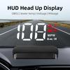 M3 Новейший HUD Проекционный дисплей Спидометр OBD2 Измеритель оборотов Температура воды Предупреждение о превышении скорости Сигнал тревоги Проектор на лобовое стекло