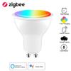 Tuya WiFi ZigBee Smart Dimmable Magic Bulb E14 E14 GU10 RGBCW LED Bulb For Smart Life APP Alexa Google Home Yandex Alice