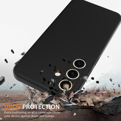 Чехол для Samsung Galaxy S24 Совместимый с MagSafe Противоударный Чехол для Телефона из Жидкого Силикона