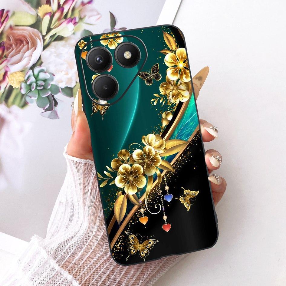 Для Tecno Pova 7 Pro 2025 Чехол Pova 7 Ultra Обложка LJ8 LJ9 Роскошный Мультяшный Дракон Мягкий Силиконовый Чехол для Телефона Для Tecno Pova 7 Бампер