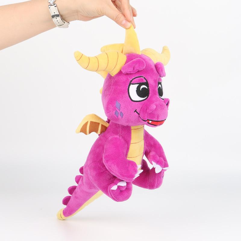 Kidrobot Скайро Дракон Hugme Плюшевый Мягкий Набивной Вибрирующий Дракон Кукла Коллекционная из Видеоигры Скайро Дракон Подарок Для Геймеров