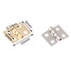For 1/10 Rc Crawler Car Trx4 1/14 Tamiya Rc Dump Truck Scania 770S 10Pcs Mini Door Hinge Simulation Folding