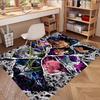 DRAGON BALL Print Rug, Washable Floor Carpet, For Entryway Dorm Laundry Room Office Study, Home Decor Birthday Christmas Gift