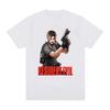 Лимитированная серия Leon S. Футболка Кеннеди Resident Evil Женская Мода Эстетика Большая Футболка Женская Ретро Трендовая Крутая Футболка