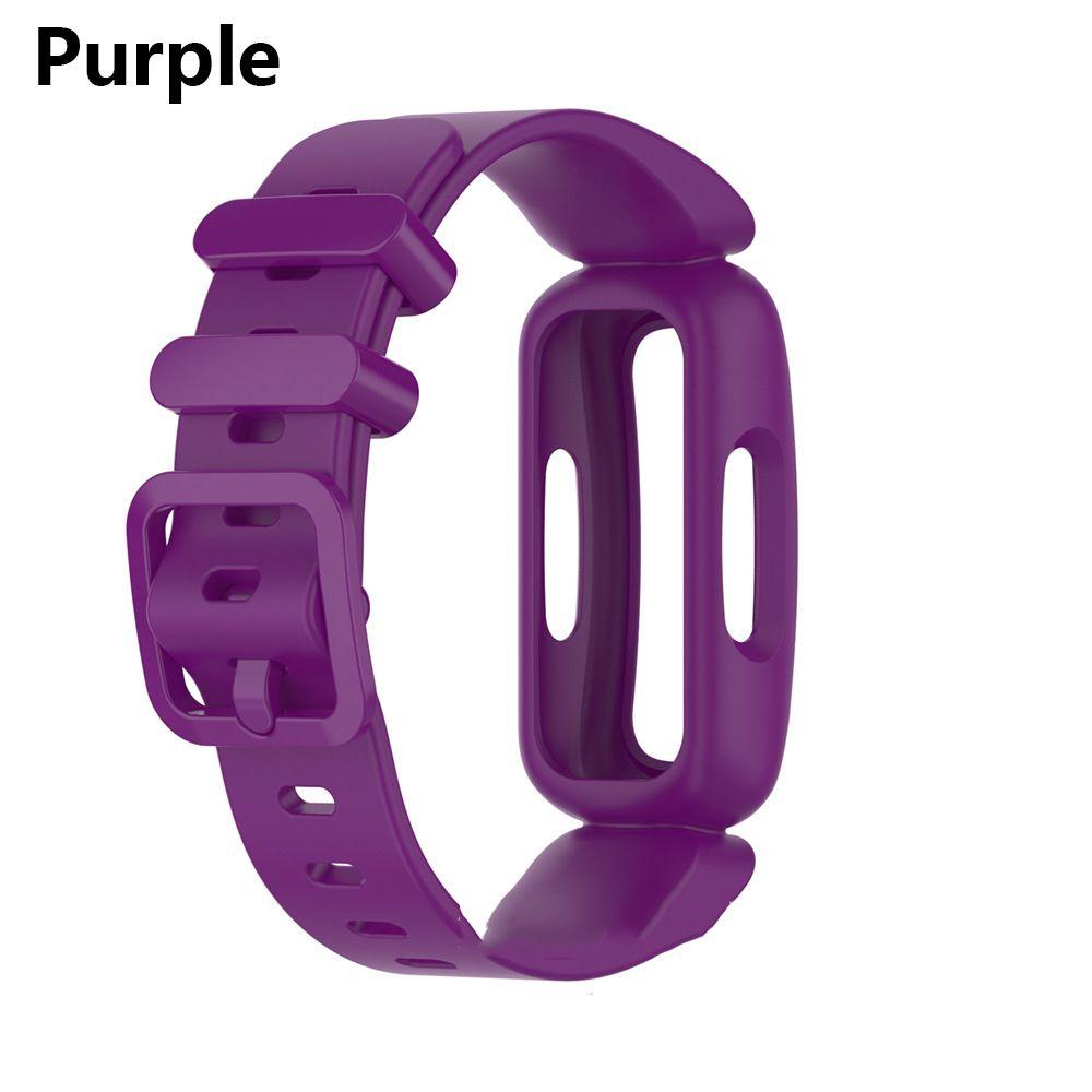 Wrist Strap Silicone Bracelet For Fitbit Ace 3/inspire 2 Smart Watch Band Bracelet Replacement Kids Wristband Watchbands