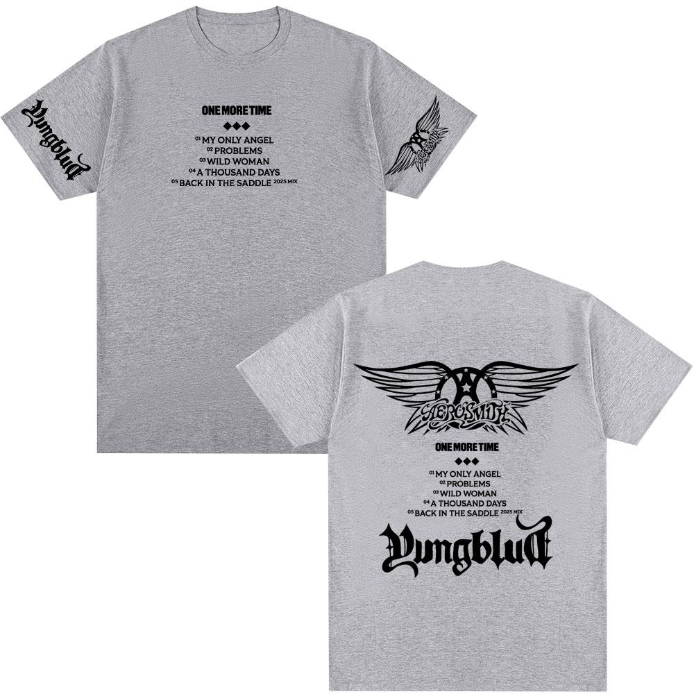 Yungblud One More Time Album Tshirts Men Women Clothing Fashion Hip Hop Short Sleeves T Shirts Cotton Summer Tshirt Streetwear