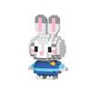 Nanoblock Mini Yutonara Rabbit Police 164 Pieces (PCS)