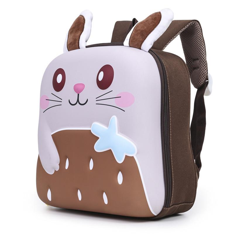 Childrens Cartoon Bunny Backpack With Breathable Lightweight Fabric For School Kids
