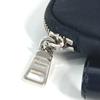 PRADA triangle logo plate Mini multi-pouch with belt Pouch Leather / Nylon Black