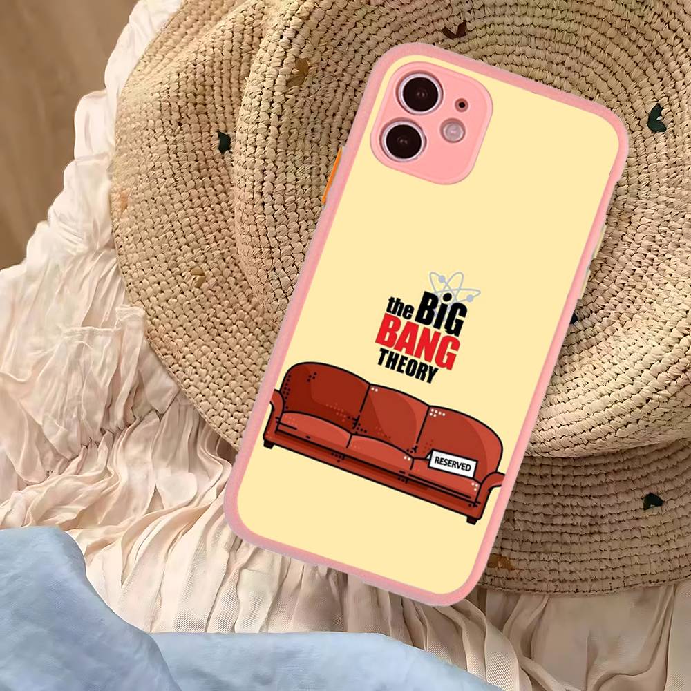 TV S-Shows The Bigs Bang Theory Sheldon Phone Case For iPhone 16 15 14 13 12 11 Pro Max Plus X XS MAX Black Matte Phone Fundas