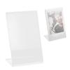 L Shape Clear Acrylic Photo Frame Holder Free Standing Portrait for Instax Mini 87s2550s909 3