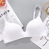Женский бесшовный бюстгальтер, сексуальное нижнее белье с эффектом пуш-ап без косточек, дышащие тонкие бюстгальтеры для девочек и студентов, 12 цветов