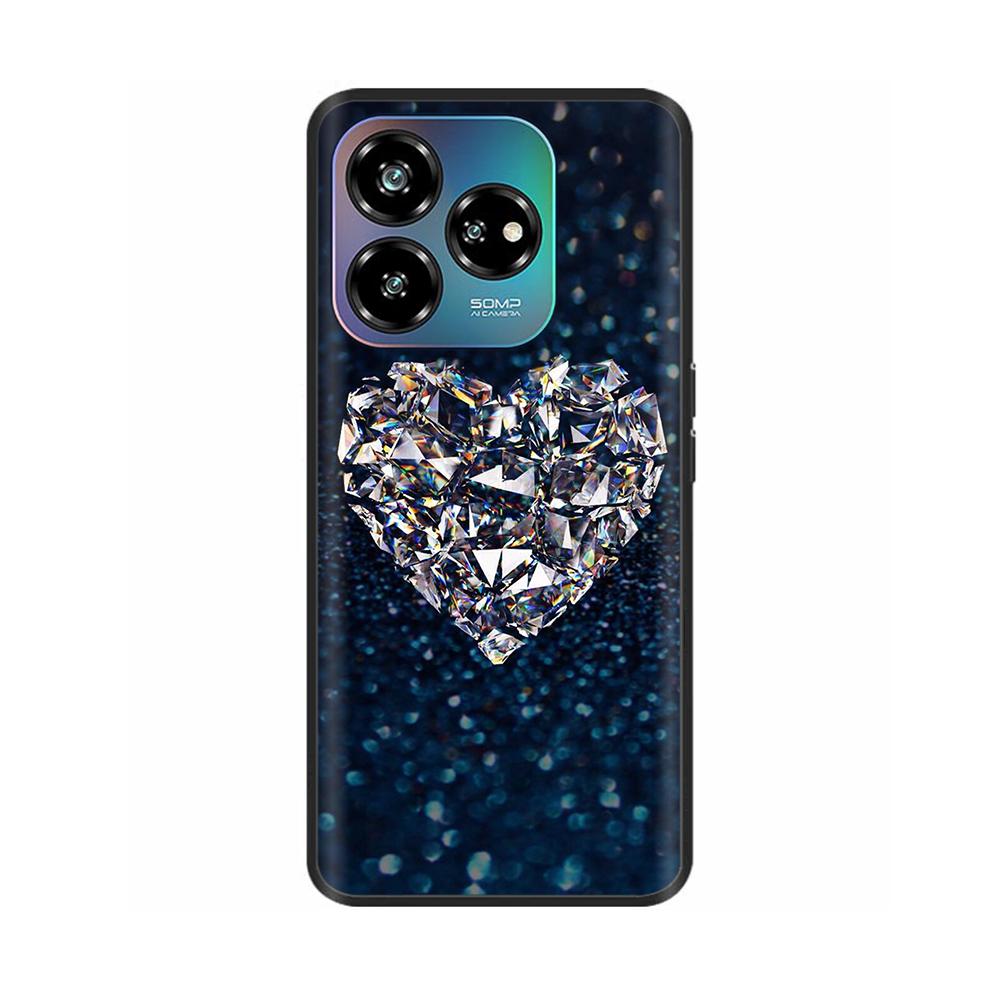For ZTE Axon 60 Lite Case Cute Pattern Soft Silicone TPU Cover For ZTE Axon60 Lite Phone Cases for ZTE Blade V60 Design Bumper