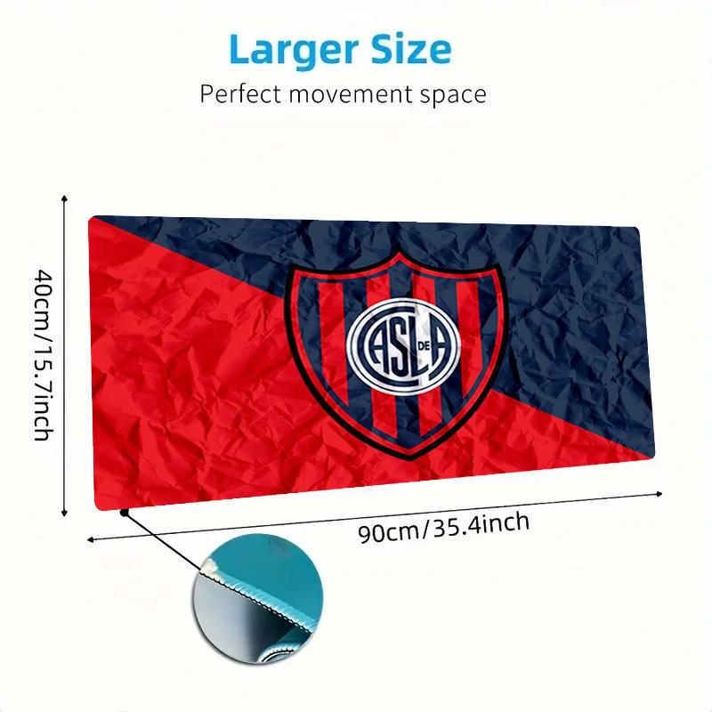 San Lorenzo Art Color Mouse Pad Large Gaming Table Cushion Non-slip Laptop Tablet Big Mousepad XXL Mat Mini PC Playmat With Lock edge