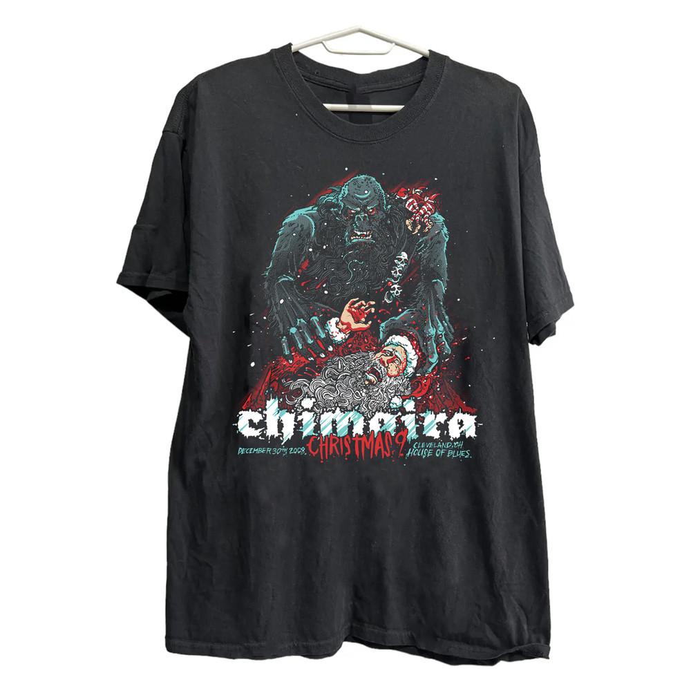 Collection Chimaira Band Christmas FULL SIZE S TO 5XL Unisex T-Shirt