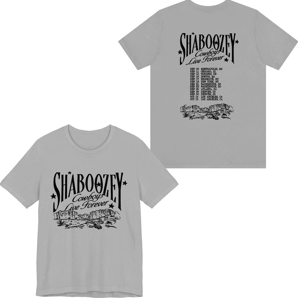 Shaboozey Merch Mountains Tshirt Shirt Men Women Tee Short Sleeve Crewneck Top