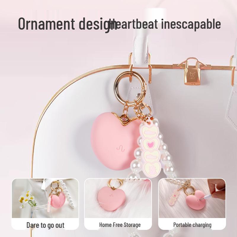 Миджи Вибратор-сердечко: Взрослое устройство для женщин с сильной вибрацией, функцией всасывания и дразнящими функциями, 160 шт./коробка