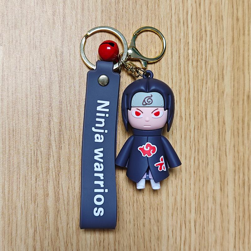 Брелок с персонажем Наруто: Наруто, Хината, Какаши, Саске, Джирайя Кукла-подвеска Брелок