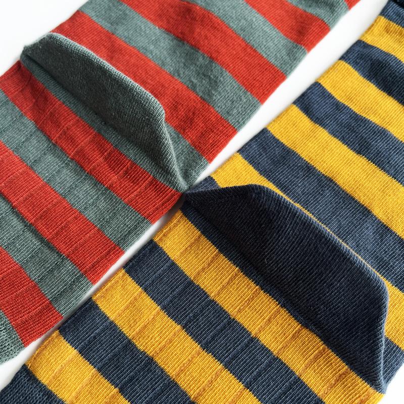 1/5 Pairs Man Short Five Finger Socks Business Cotton Striped Elastic Breathable Party Dress Gentleman Toe Happy Socks 4 Seasons