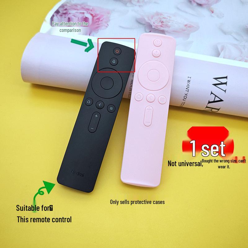 Защитный чехол для голосового пульта Xiaomi для ТВ-приставки 4A/4X/4-го поколения - Усиленный силиконовый чехол, Многоцветный