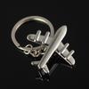 Creative Retro 3D Airplane Metal Keychain Pendant Keyring Key Chain Jewelry