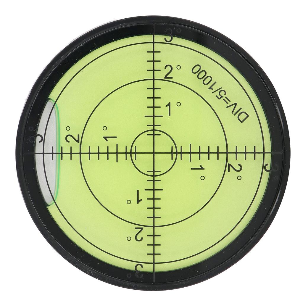 Круглый пузырьковый уровень Светящийся Высокоточный Алюминиевый сплав Горизонтальный шариковый нивелир для автодома, камеры