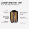 Universal Four-Stroke Outboard Engine Oil Filter Element