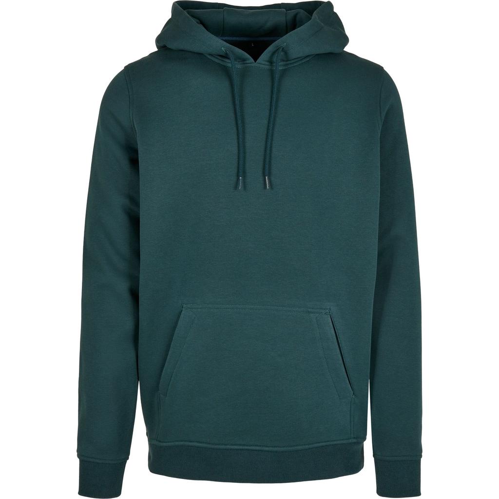 Build Your Brand Mens Heavy Pullover Hoodie