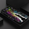 Чехол для телефона "Богиня граффити" для OPPO Realme 14 13 12 11 10 9 9i 8 8i 7 Pro Plus C35 C21Y C25Y C25 Жидкий силиконовый чехол