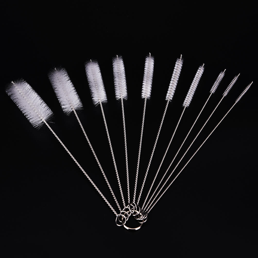 Распродажа, 10X бытовые щетки для трубок для бутылок, набор щеток для чистки, инструмент для чистки домашней кухни