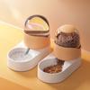 2000ML Pet Water Dispenser Cat Automatic Feeder Drinking Cat Water Dispenser Dog Cat Bowl Dog Bowl Combination Pet Supplies