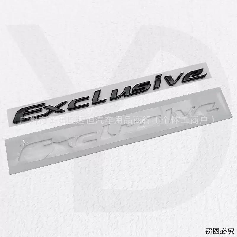 3D Electroplated ABS Letter Emblem Stickers Fit Rear Tail Waterproof Auto Exterior Tuning Custom Decor Badge Decals
