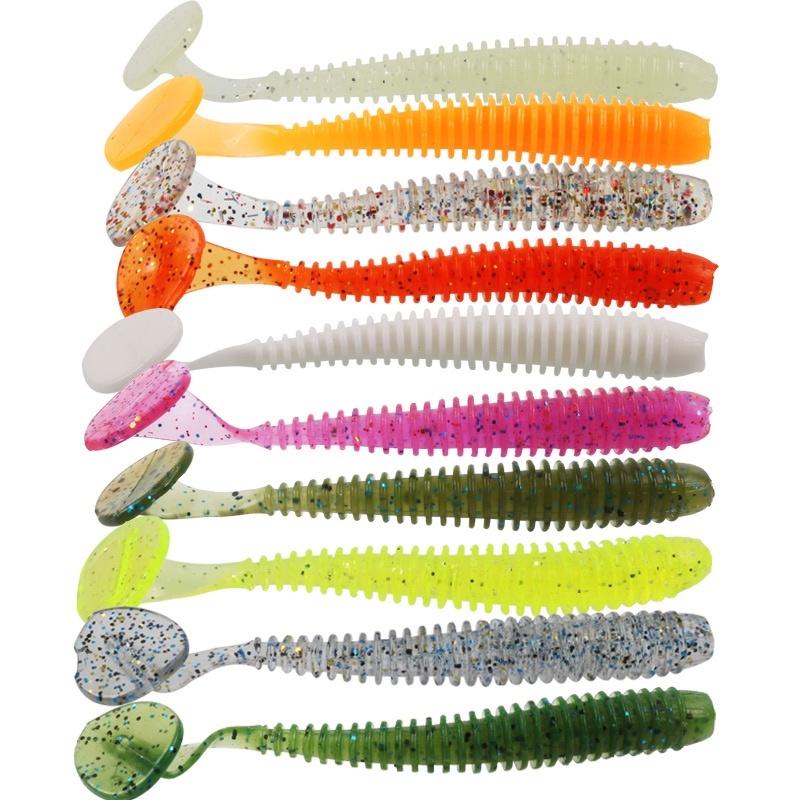 Рыболовные приманки Искусственные мягкие приманки Рыболовные черви Окунь Форель Судак Пресноводные снасти для ловли карпа