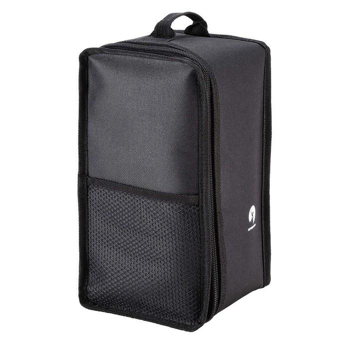 Captain Stag Lantern Case, Cushion-lined, M Size, Black UM-16