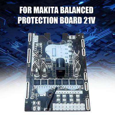 Для Makita Плата защиты с балансировкой 21 В Для 18650 Угловая шлифмашина/цепная пила/электрические гайковерты Защитная пластина для электроинструмента