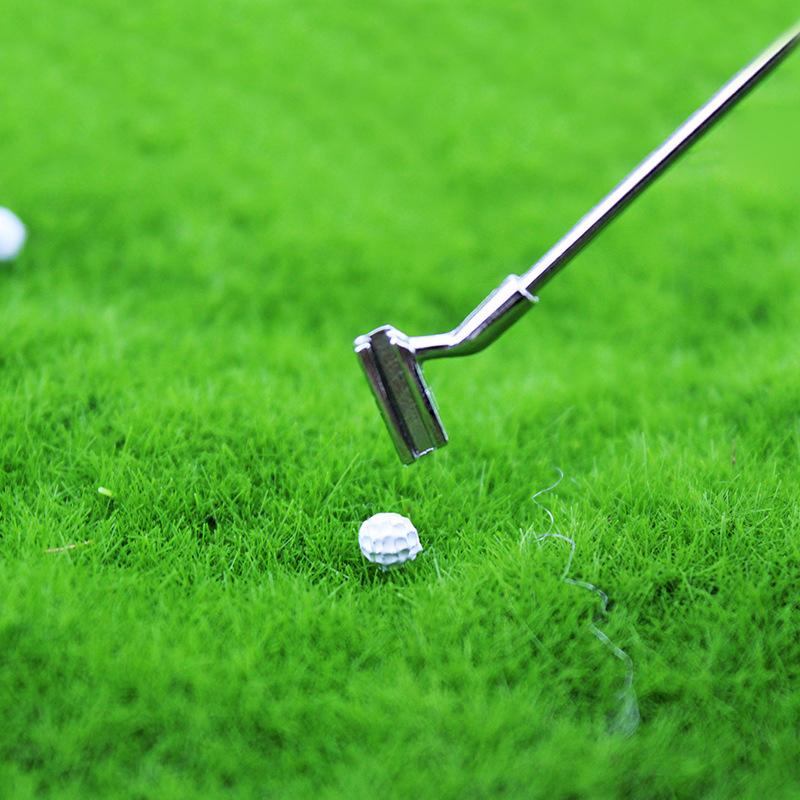 1 Set 1:12 Dollhouse Miniature Outdoor Golf with Ball for Doll Garden Toys