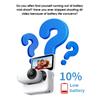 Зарядный кейс с магнитным креплением для камеры GO3/GO 3S, аккумуляторный блок 600 мАч, длительное время работы от батареи, защитные функции