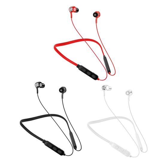 Wireless Earphones Hanging Neck Earbuds Stable Connection Wire Control Ergonomic Bluetooth-compatible Headphones
