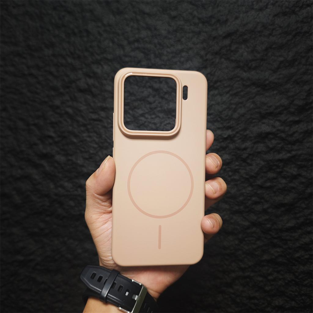 Подходит для Xiaomi 17promax магнитный чехол для мобильного телефона Redmi k90 скин матовый жесткий чехол из ПК 15ultra простой стиль