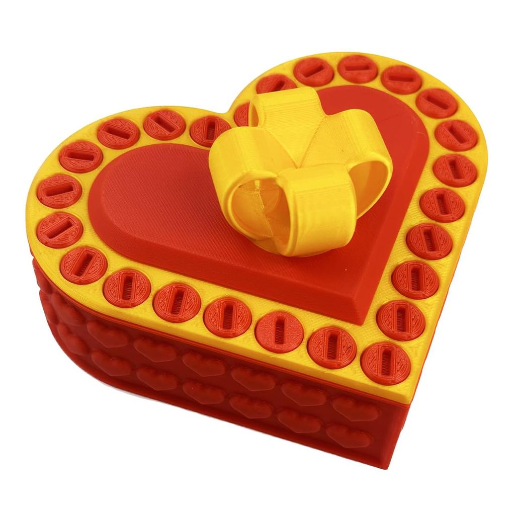 Annoying Gift Box With Screws,Take Apart Box To Get Gift,Puzzle Of Box Toy,Surprise Funny Prank Christmas Love Box Gift,Hilarious Money Card Container