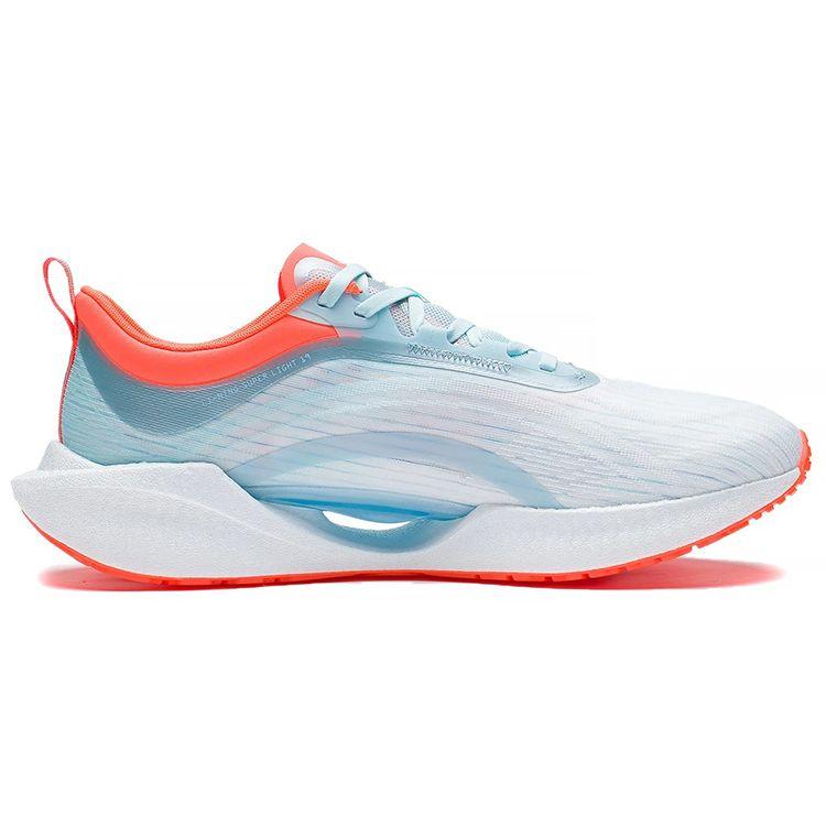 Li Ning Super Lightweight 19 Прочные Легкие Кроссовки Rebound Low-Top Мужские Кроссовки Белые Синие Красные ARBS001-19